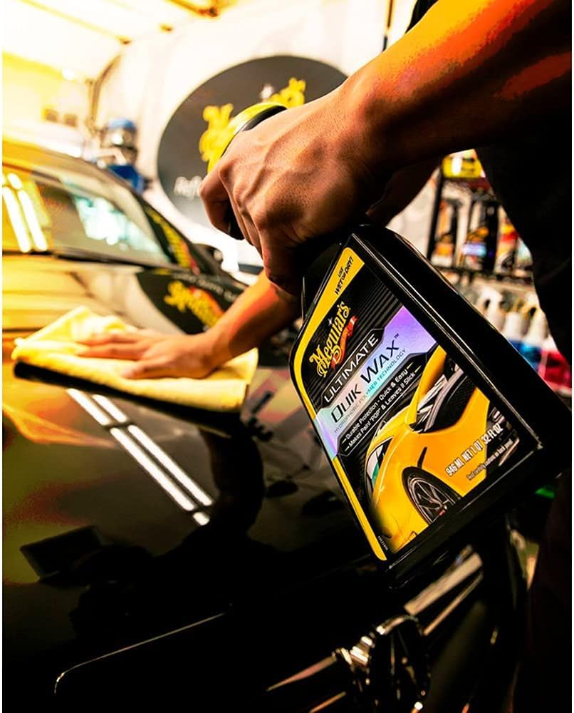 Meguiar’s®Ultimate Quik Car Spray Wax 473ml | Long Lasting Protection