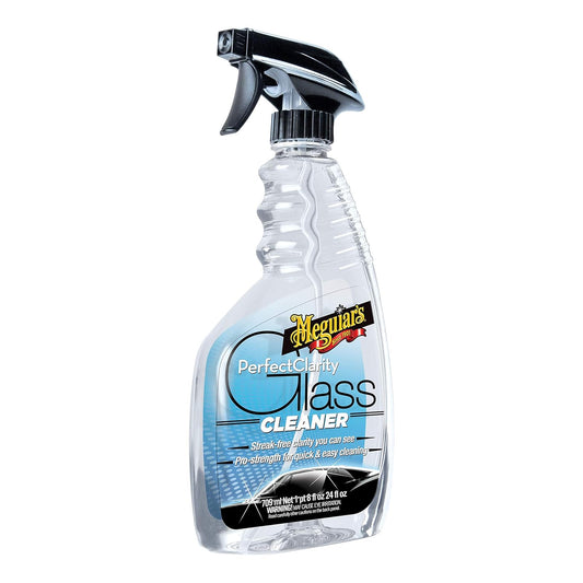 Meguiar’s Perfect Clarity Glass Cleaner Spray (Car Windscreen Glass Cleaner) 709ml