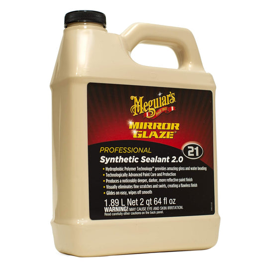 Meguiar’s® M21 Mirror Glaze Professional Synthetic Sealant 2.0, 1.89L Liquid