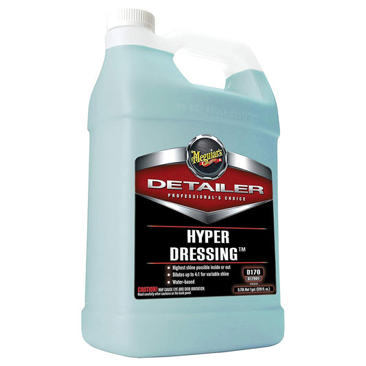Meguiar’s Professional Detailer Hyper Dressing, 3.79L, Liquid