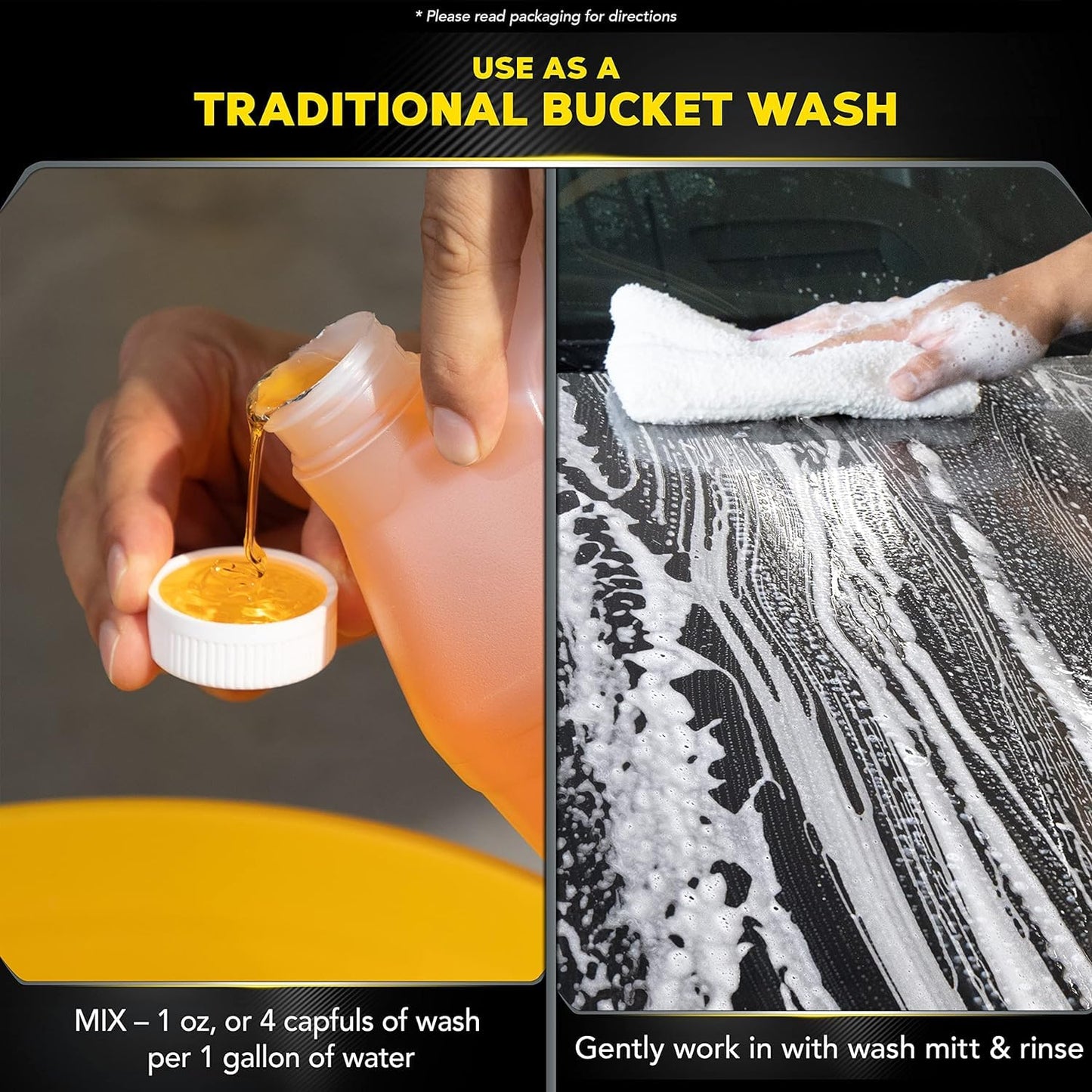 Meguiar’s Gold Class Car Wash Shampoo & Conditioner Liquid 473ml