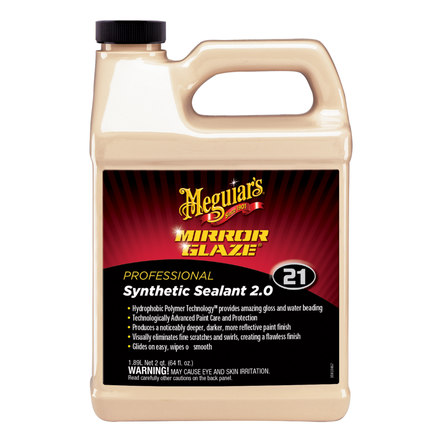 Meguiar’s® M21 Mirror Glaze Professional Synthetic Sealant 2.0, 1.89L Liquid