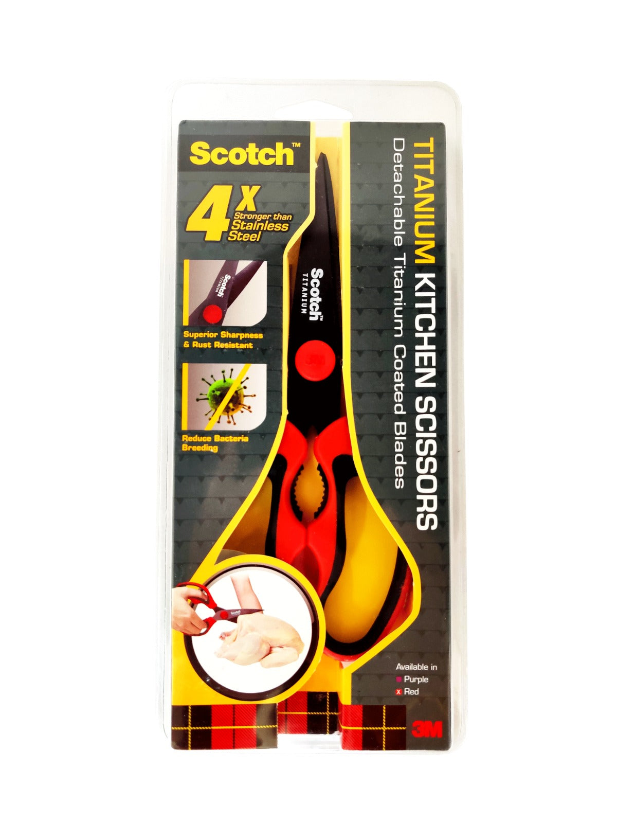 Scotch™ Titanium Kitchen Scissor with Detachable Blades