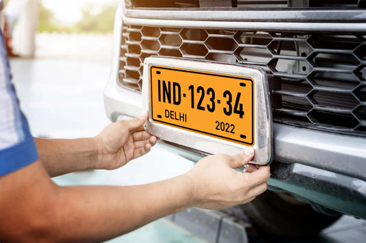 Types of Number Plates in India