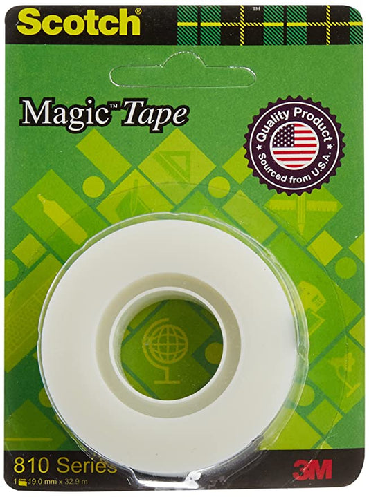 Scotch 3M Magic Tape Roll | 19 mm x 32.9 m, 1 pc