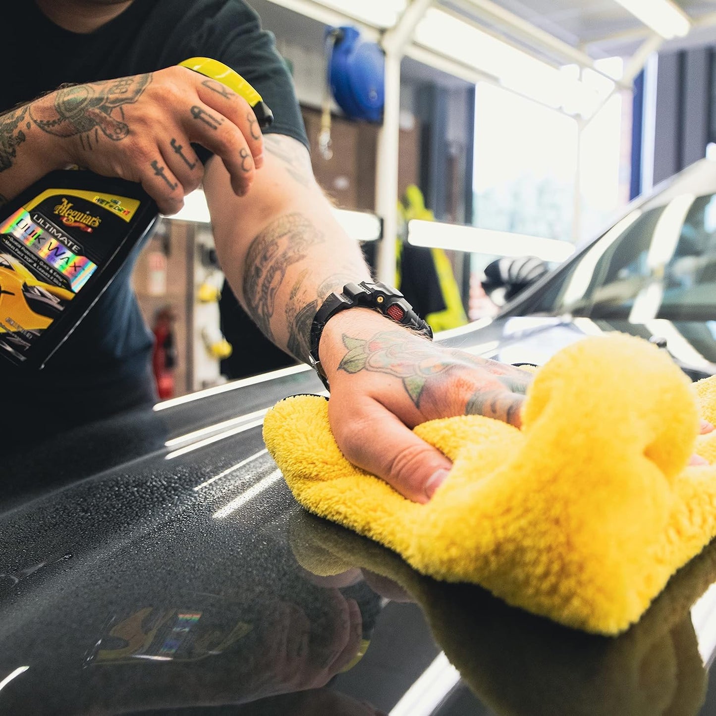 Meguiar’s®Ultimate Quik Car Spray Wax 473ml | Long Lasting Protection