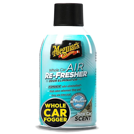 Meguiar’s® Whole Car Air Re-Fresher Odor Eliminator Mist – New Car Scent 59ml