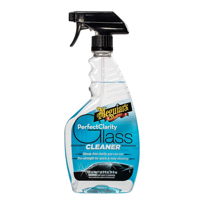 Meguiar’s Perfect Clarity Glass Cleaner Spray (Car Windscreen Glass Cleaner) 709ml