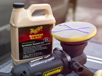 Meguiar’s® M21 Mirror Glaze Professional Synthetic Sealant 2.0, 1.89L Liquid