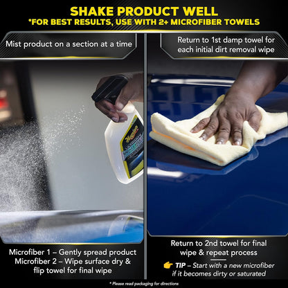 Meguiar’s® Ultimate Waterless Wash & Wax Spray G3626 – 768ml