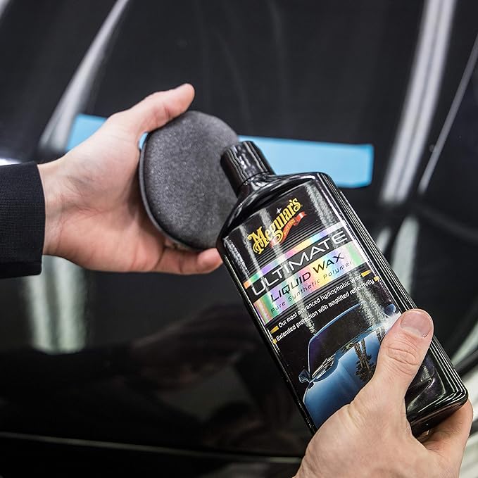 Meguiar’s Ultimate Liquid Wax-472ml | Easy to Use Synthetic Wax, Long-Lasting