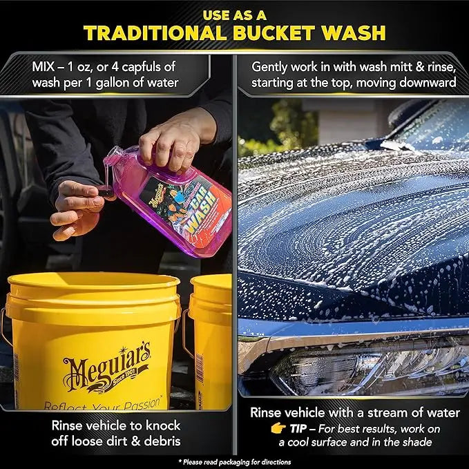 Meguiar’s G10464 Deep Crystal Car Wash 1.89L