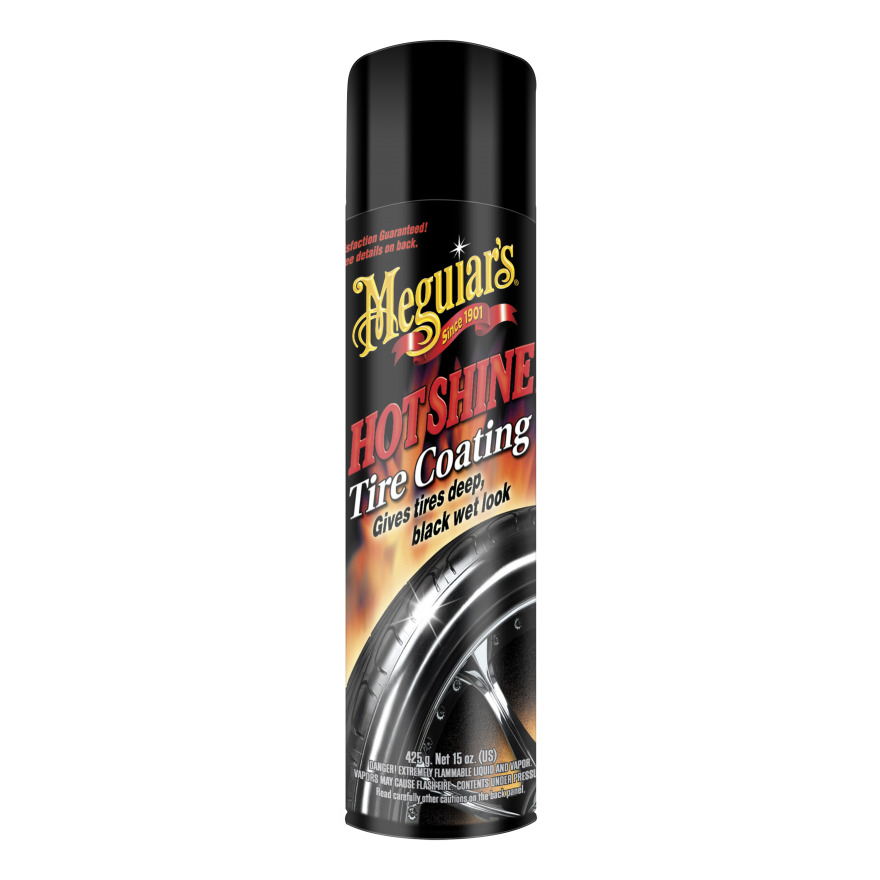Meguiar’s® Hot Shine High Gloss Tire Coating Aerosol