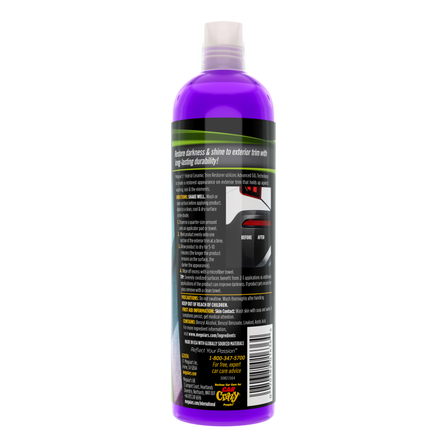 Meguiar’s® Hybrid Ceramic Trim Restorer, 473ml 16 Oz