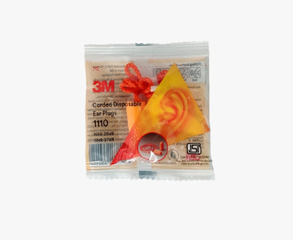 3M Noise Cancellation Ear Plugs Corded, Reusable Earbuds